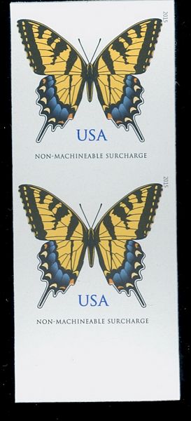 4999i 71c Eastern Tiger Swallowtail Mint Imperf Vertical Pair #4999ivp