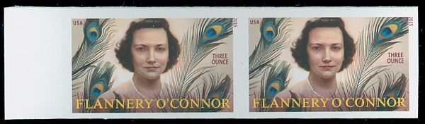 5003i (93c) Flannery O'Connor Imperf Horizontal Pair #5003ihp