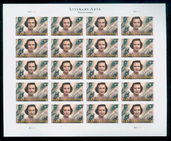 5003 (93c) Flannery O'Connor Mint Sheet of 20 #5003sh