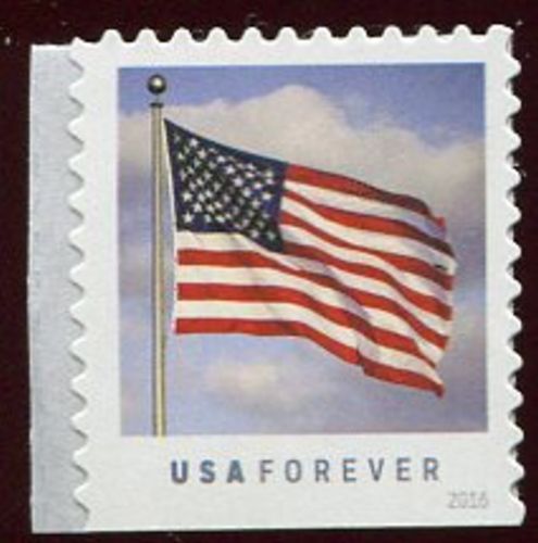5055 Forever US Flag, Single from Potter Convertible Booklet #5055nh