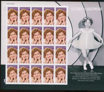 5060 Forever Shirley Temple Sheet of 20 #5060sh