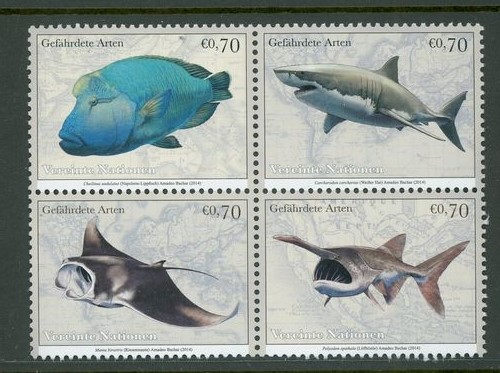 UNV 553-56 .70e Endangered Species Sheet of 16 #v553-6sh