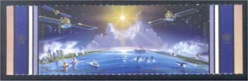 UNNY 609-10  29c Mission to Earth Sheet of 10 #ny609-10sh