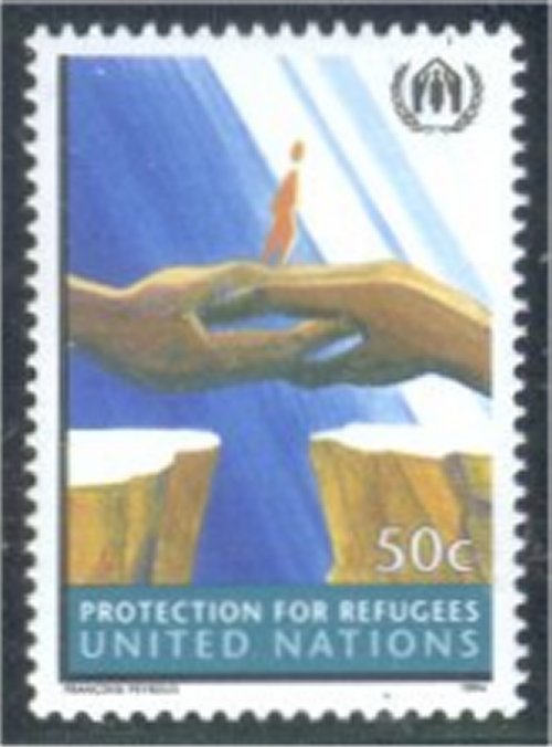 UNNY 643    50c Refugees #ny643nh