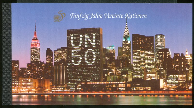 UNNY 670 32c 50th Anniv, Prestige Booklet #unny670bk