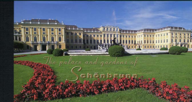 UNNY 743    Schonbrunn Castle, Presitge Booklet #UNNY743pbklt
