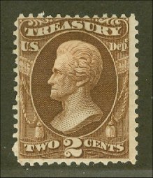 O 73 2c Treasury Official Stamp Unused Minor Defects #o73ogmd