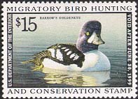 RW65 1998 Duck Stamp 15.00 Goldeneye VF Mint NH #rw65nh