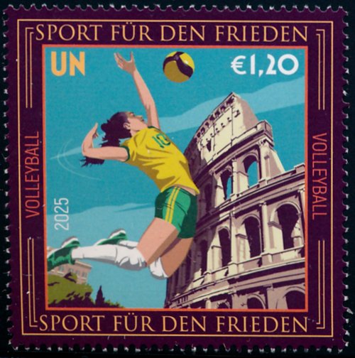 UNV 739     1.20�  International Day of Sport   Mint NH  Single #unv739nh