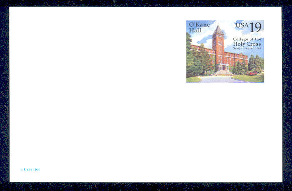 UX171   19c O'Kane Hall F-VF Mint Postal Card #UX171