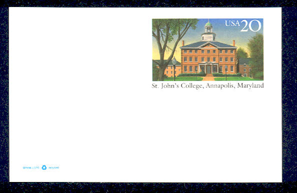 UX262   20c St. John's F-VF Mint Postal Card #ux262