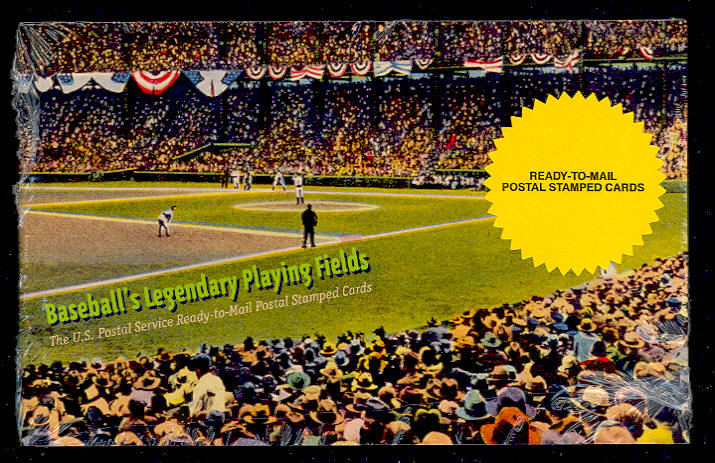 UX365-74 21c Baseball Fields set of 10 F-VF Mint Postal Cards #UX365-74