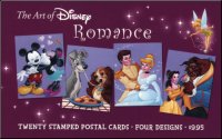 UX450-3  24c Disney Romance set of 4 F-VF Mint Postal Cards #UX450-3