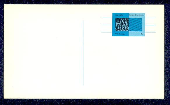 UX 53 4c Census F-VF Mint Postal Card #ux53