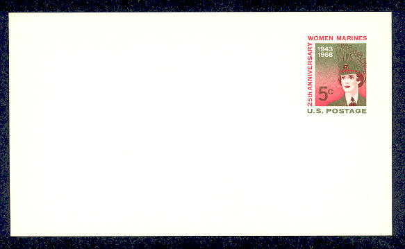 UX 56   5c Wom. Marine F-VF Mint Postal Card #ux562