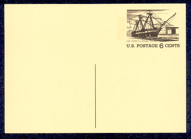 UX 61   6c Constellation F-VF Mint Postal Card #ux61