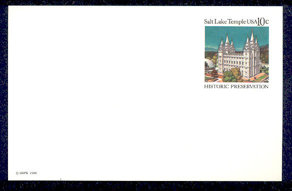 UX 83   10c Salt Lake F-VF Mint Postal Card #ux83