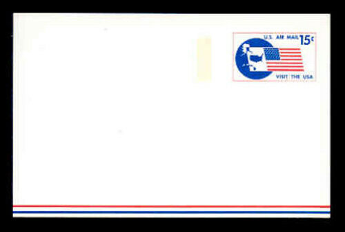 UXC11   15c Travel F-VF Mint Airmail Postal Card #UXC11
