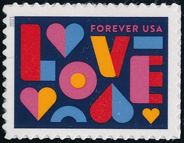 5543 Forever LOVE Mint  Single 5543nh