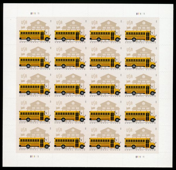 5740  .24 Bus Mint NH Sheet of 20 5740sh