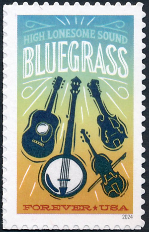 5844 Forever Bluegrass MNH Single 5844nh