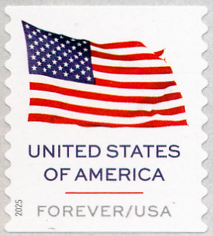 6018 .73 Flag Mint NH Coil Single 6018nh