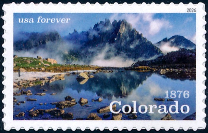 6052   .78 Forever Colorado Statehood  Mint NH Single 6052nh