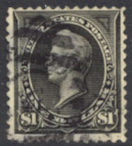 261A 1 Perry Type II Black, Used  F-VF 261aused