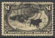 292 1 Cattle In Storm Used  F-VF 292used