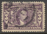 325 3c Louisiana Purchase Monroe, violet, AVG Used 325uavg