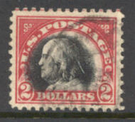 547 2 Franklin, carmine and black  Used Minor Defects 547usedmd