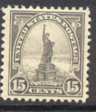566 15c Statue of Liberty F-VF Mint NH 566nh