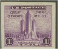 767a 3c Chicago Fair Imperforate F-VF Mint NH 767anh