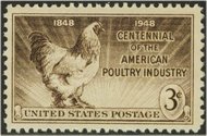 968 3c Poultry Industry F-VF Mint NH 968nh