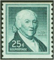 1059A 25c Paul Revere F-VF Mint NH 1059anh