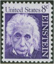 1285 8c Albert Einstein F-VF Mint NH 1285nh
