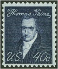 1292 40c Thomas Paine F-VF Mint NH 1292nh