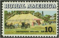 1505 10c Rural America-Chautauqua F-VF Mint NH 1505nh