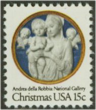 1768 15c Christmas-Madonna F-VF Mint NH 1768nh