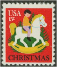 1769 15c Christmas-Horse F-VF Mint NH 1769nh
