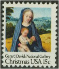 1799 5c Christmas, Madonna F-VF Mint NH 1799nh