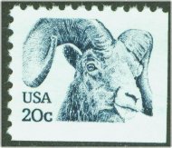 1949 20c Sheep [from booklet] F-VF Mint NH 1949nh