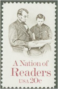2106 20c Nation of Readers F-VF Mint NH 2106nh