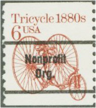 2126a 6c Tricycle Precancel Coil F-VF Mint NH 2126anh