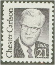 2180 21c Chester Carlson F-VF Mint NH 2180nh