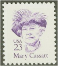 2181 23c Mary Cassatt Used 2181used