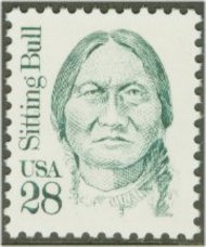 2183 28c Sitting Bull F-VF Mint NH 2183nh