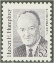 2189 52c Hubert Humphrey F-VF Mint NH 2189nh