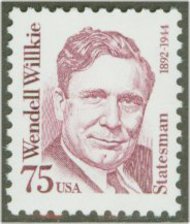 2192 75c Wendell Wilkie F-VF Mint NH 2192nh