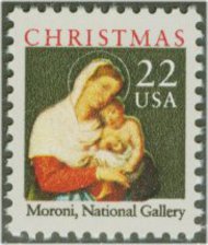 2367 22c Christmas-Madonna F-VF Mint NH Plate Block of 4 2367pb